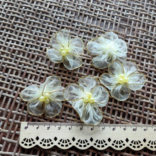 Аксессуар для волос ручной работы, Кукла Барби из жемчуга, DIY