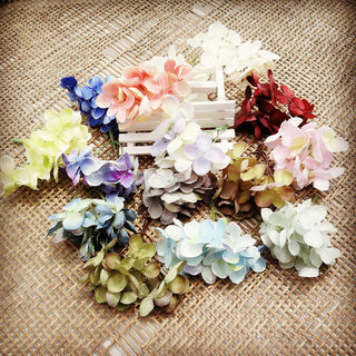 花海大世界diy手作素仿真花朵婚庆花墙胸花装饰油画 星语之花绣球