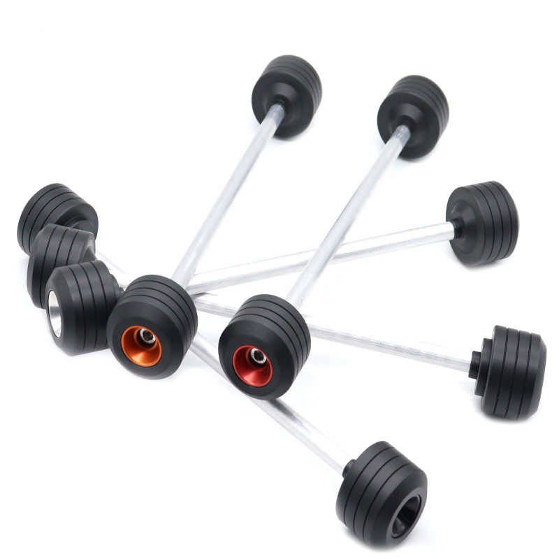 Applicable Kawasaki Z800 Z1000 Z1000R Z1000R python Z750 modified front wheel anti-fall ball rubber protective ball