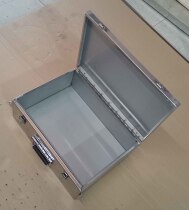 15 stainless steel waterproof box hardware toolbox portable electronic appliance repair box metal box steel shell shell