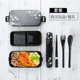hộp cơm văn phòng unie Hộp cơm trưa hộ gia đình Nhật Bản, hộp ăn trưa nhỏ, bánh sandwich sushi tươi, nhân viên văn phòng nhỏ - Hộp cơm điện sưởi ấm hộp cơm điện inox