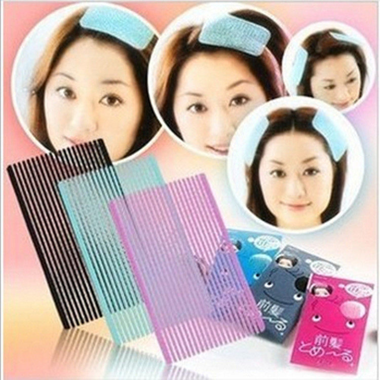 Girl bangs paste Korean posting headdress magic sticker hair sticker before hair sticker crush hair sticker hair sticker hair tool