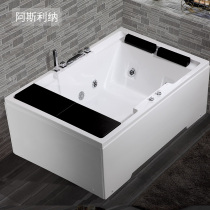 Jacuzzi acrylic embedded Japanese double bath home adult surf massage thermostatic couple big