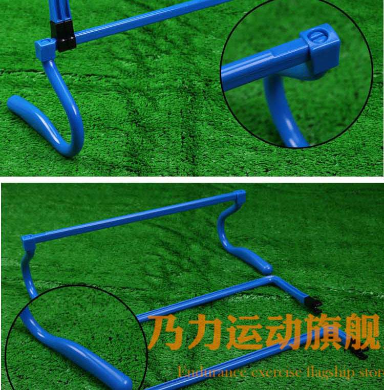 Rào cản nóng có thể tháo rời gấp rào cản Điều chỉnh chiều cao nhỏ vượt rào nhanh nhẹn thanh Thiết bị đào tạo bóng đá - Thiết bị thể thao điền kinh dụng cụ thể hình