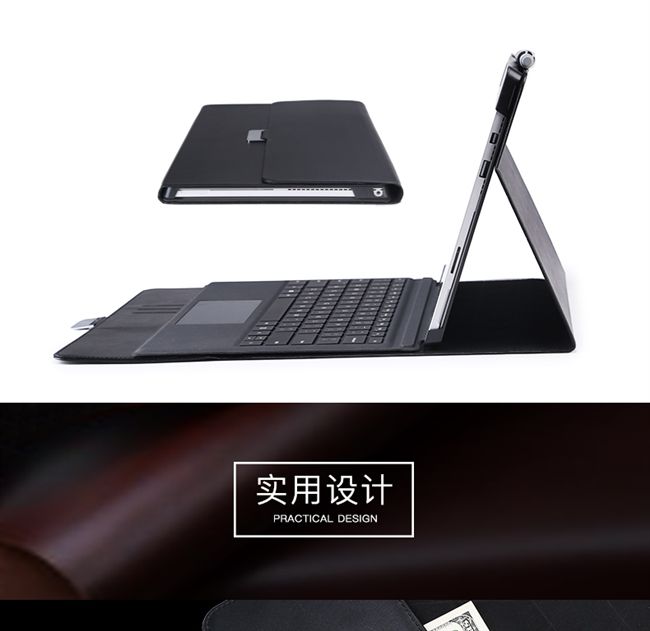 Bán chạy nhất Microsoft Surface3 vỏ bảo vệ máy tính bảng pro4 lót da trường hợp phụ kiện pro5 mới 12.3