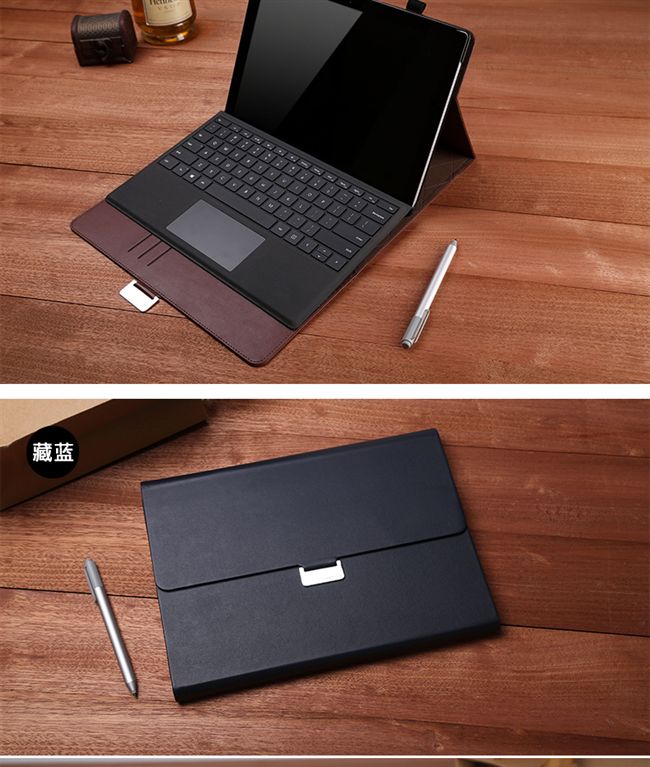 Bán chạy nhất Microsoft Surface3 vỏ bảo vệ máy tính bảng pro4 lót da trường hợp phụ kiện pro5 mới 12.3