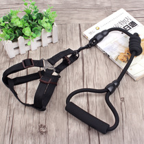 I-shaped dog rope chest strap traction rope small medium and large dog puppies teddy bear golden retriever pet supplies dog chain