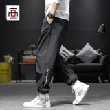 Летний фонарь, мужские штаны, повседневные брюки, большой размер