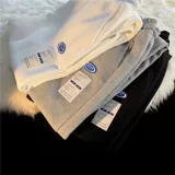 Тонкие трендовые брендовые штаны для отдыха, оверсайз, осенние