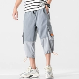 Летние тонкие шелковые штаны для отдыха, трендовые шорты, в корейском стиле