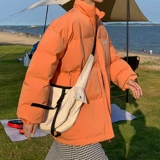 Tide, демисезонный зимний пуховик с пухом, брендовая трендовая куртка, парная одежда для влюбленных, увеличенная толщина