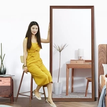Mirror Full-length mirror Floor-standing mirror Full-length mirror Household mirror Wall-mounted fitting mirror Large mirror Full-length mirror Girls bedroom