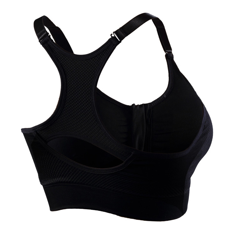 Áo ngực thể thao nữ chống sốc tập hợp học sinh yoga kích thước lớn phần mỏng áo ngủ không có vòng thép thể thao đồ lót áo quần tập yoga