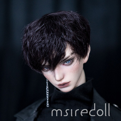 taobao agent Spot 2 pieces of free shipping msiredoll tin foil hot fake fake hair BJD hair 3 points, 4 cents 6 minutes high -temperature silk boy hair