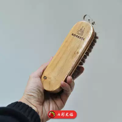 Italian bonente horse hair brush polishing brush leather polishing brush wax brush brush shoe brush mink oil brush