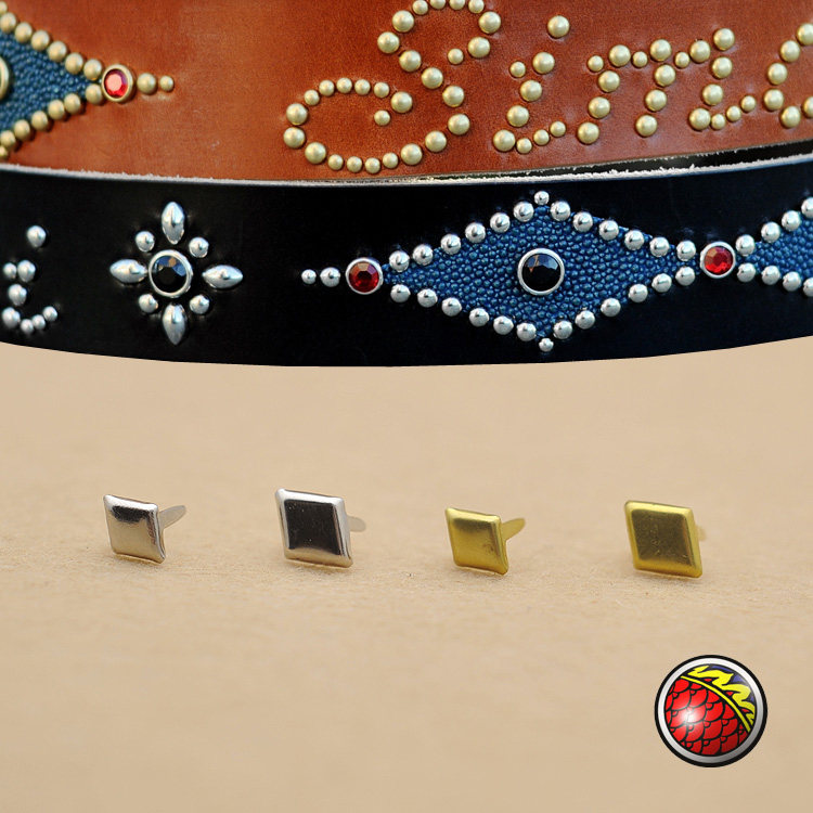 American Imports Pure Copper Claw Nail Decorative Nail HTC leather belt nail (30) rhomboid nail guarantee