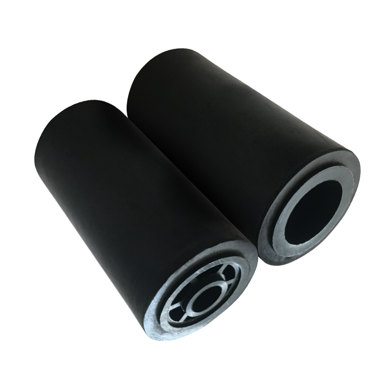 Innovative sealing case machine accessories front and rear rubber wheels rubber 5050 5050 4030 6050 adhesive tape wheel rubber wheel with wheels