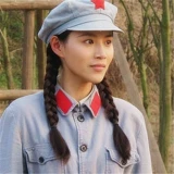 Взрослый хлопок и льняная красная армия исполнили новую четвертую армию восьмого маршрута армия Анти -японская война, мальчики, девочки, маленькая красная военная форма фильма и телевидение