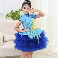 Синий, юбка-пачка