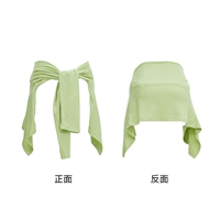 [Пятно] зеленая блузка талии