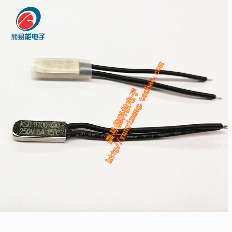 Ksd9700 Metal Shell Normally Closed 5A 45 Degrees/250V Transformer Thermal Protection with Precise Temperature Control
