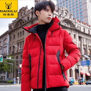 【NXL】港风ins羽绒棉服休闲工装外套