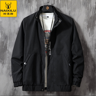 【NXL】爆款ins立领夹克休闲外套男