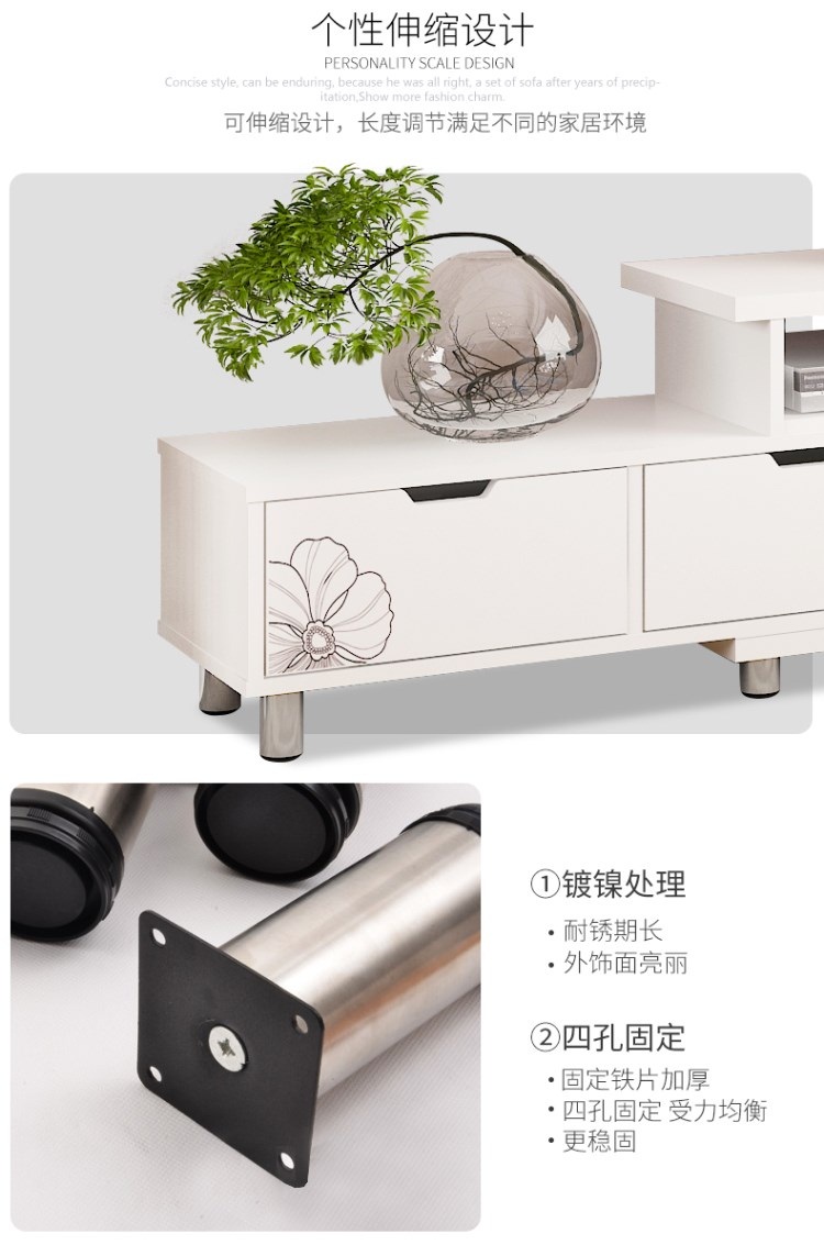 Bàn cà phê và tủ kết hợp đơn giản tủ cá nhân lắp ráp phòng khách kiểu Trung Quốc phía sau tủ tivi kinh tế, bàn cà phê - Buồng mẫu tủ sách đẹp