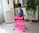 Розовый пластиковый ящик для одиночного