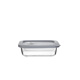 hộp cơm cắm điện unold Silicone nắp hộp lưu trữ thủy tinh borosilicate - Hộp cơm điện sưởi ấm hộp hâm nóng thức an lock&lock