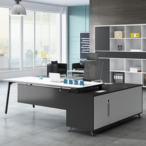Boss table simple modern fashion boss desk desk manager table big class table and chair combination desk furniture
