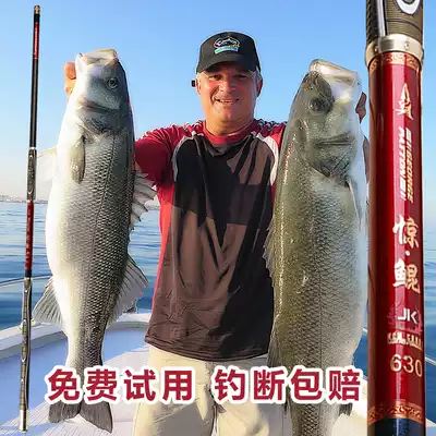 Sturgeon Sturgeon Rod 19 adjustment ultra light 500kg giant 12H fishing rod violent Rod super hard adjustment 7 28 1 m