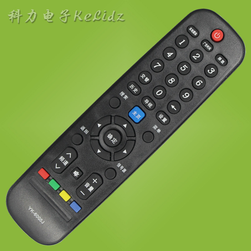 May apply to Skyworth LCD TV remote control YK-6005J YK-6000J-03 YK-6005H