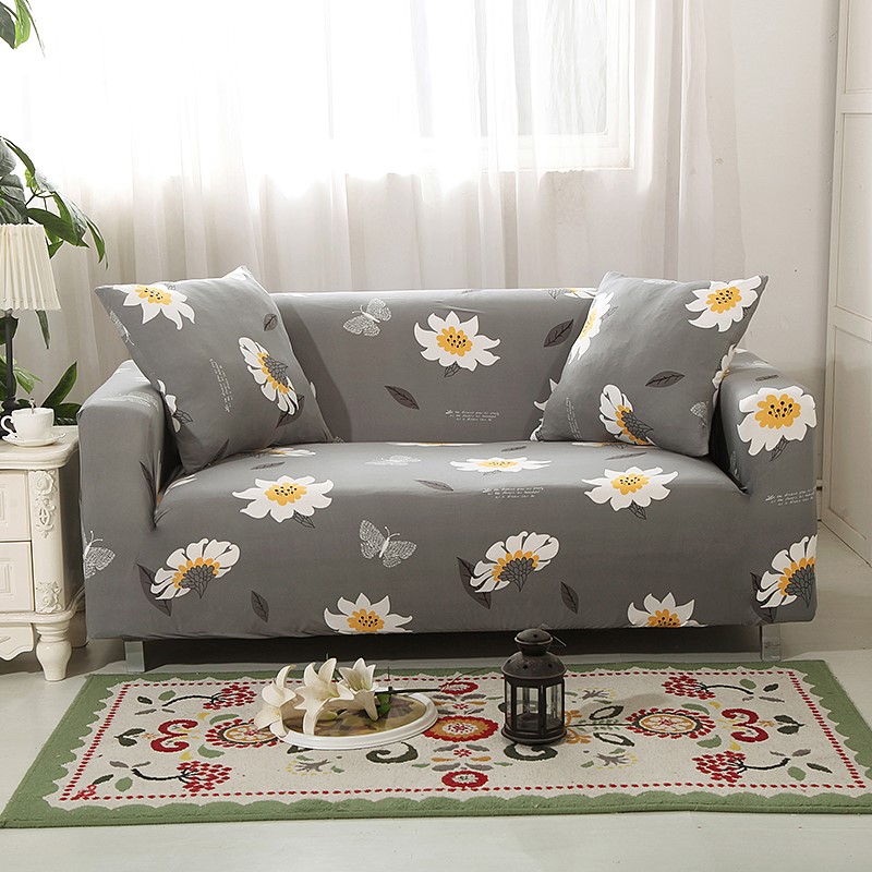 Đa chức năng vải đàn hồi bìa bìa sofa bìa trượt không tay vịn nhà thời trang ba người không có nắp bảo vệ toàn bộ đơn - Bảo vệ bụi áo quạt điều hòa