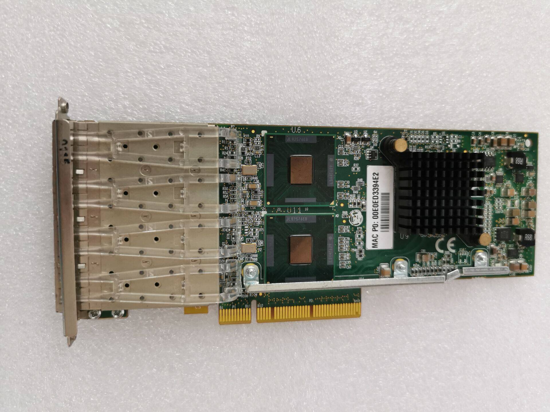 Intel Intel 4 mouth one thousand trillion fiber network card 82576EB Silicon Silicom PE2G4SFPI6L-R