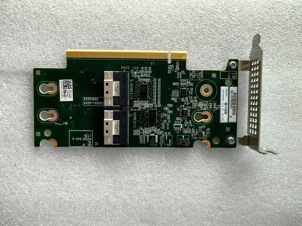 Slim SAS4 4 0 1 NVMe U 2 expansion card SFF-8654 00PH650 -Taobao