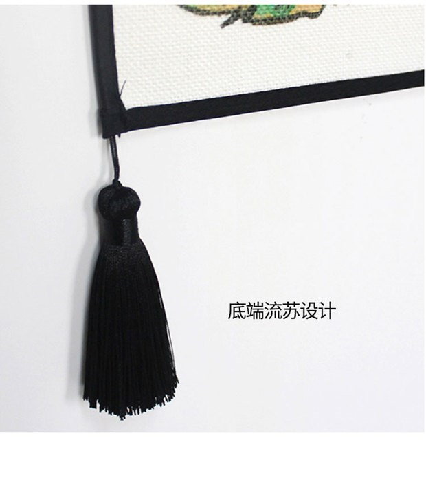 Elk Fortune Tree Tapestry hiên Bắc Âu phòng khách phòng ngủ không khí hiện đại tấm thảm hành lang khách sạn sơn trang trí - Tapestry thảm treo tường thổ cẩm