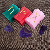Such as the Nie Rune Ceremony Altar Candles Color Candles Raise Energy Green Red