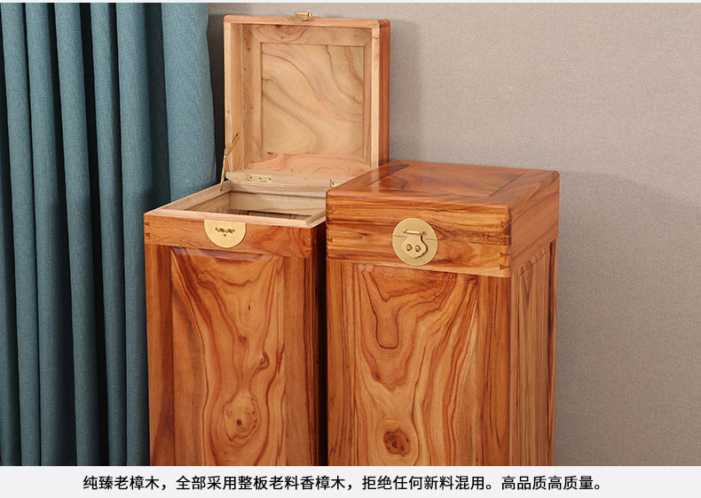 Motai thơm khuynh diệp nguyên tấm cũ chất liệu đỏ 樟 hộp gỗ thư pháp và lưu trữ tranh box hộp lưu trữ hộp gỗ box hộp gỗ dọc - Cái hộp hộp gỗ thông
