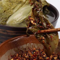 Sauerkraut 2kg plus raw flower beans 1kg Guizhou specialty sauerkraut bean rice summer appetizer seasoning Sauerkraut Fish sauerkraut