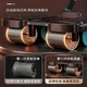 New Smart Four-Wheel Abdominal Exercise Wheel with Automatic Rebound and Elbow Support, Six-Elbow Support Abdominal Exercise Wheel for Sports