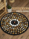 Natural Pebble Foot Massage Mat, Indoor Stationary Ultra-Slow Jogging Foot Mat, Relaxing and Activating Foot Therapy, Traditional Chinese Medicine Acupressure Board