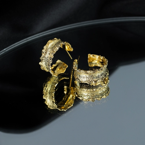 Волнистые брендовые небольшие дизайнерские серьги, серебро 925 пробы, простой и элегантный дизайн