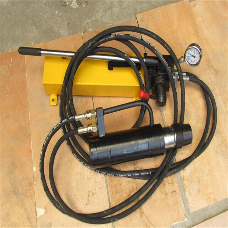 Manual anchor cable tensioning equipment anchor wire tensioner hydraulic steel strand tensioner tensioning jack