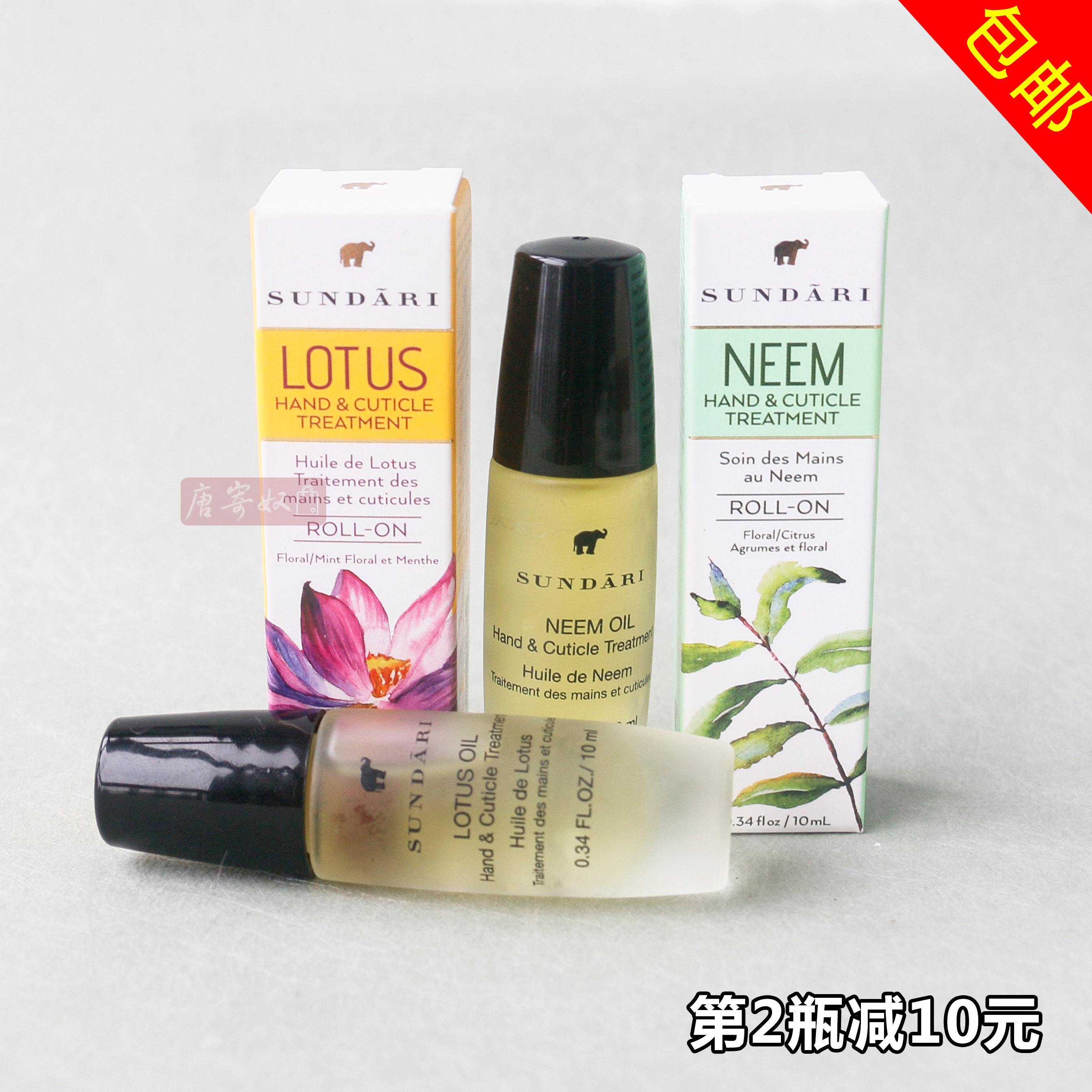 sundari sandri lotus hand oil neem care oil nail edge oil moisturizing moisturizing not greasy anti-drying