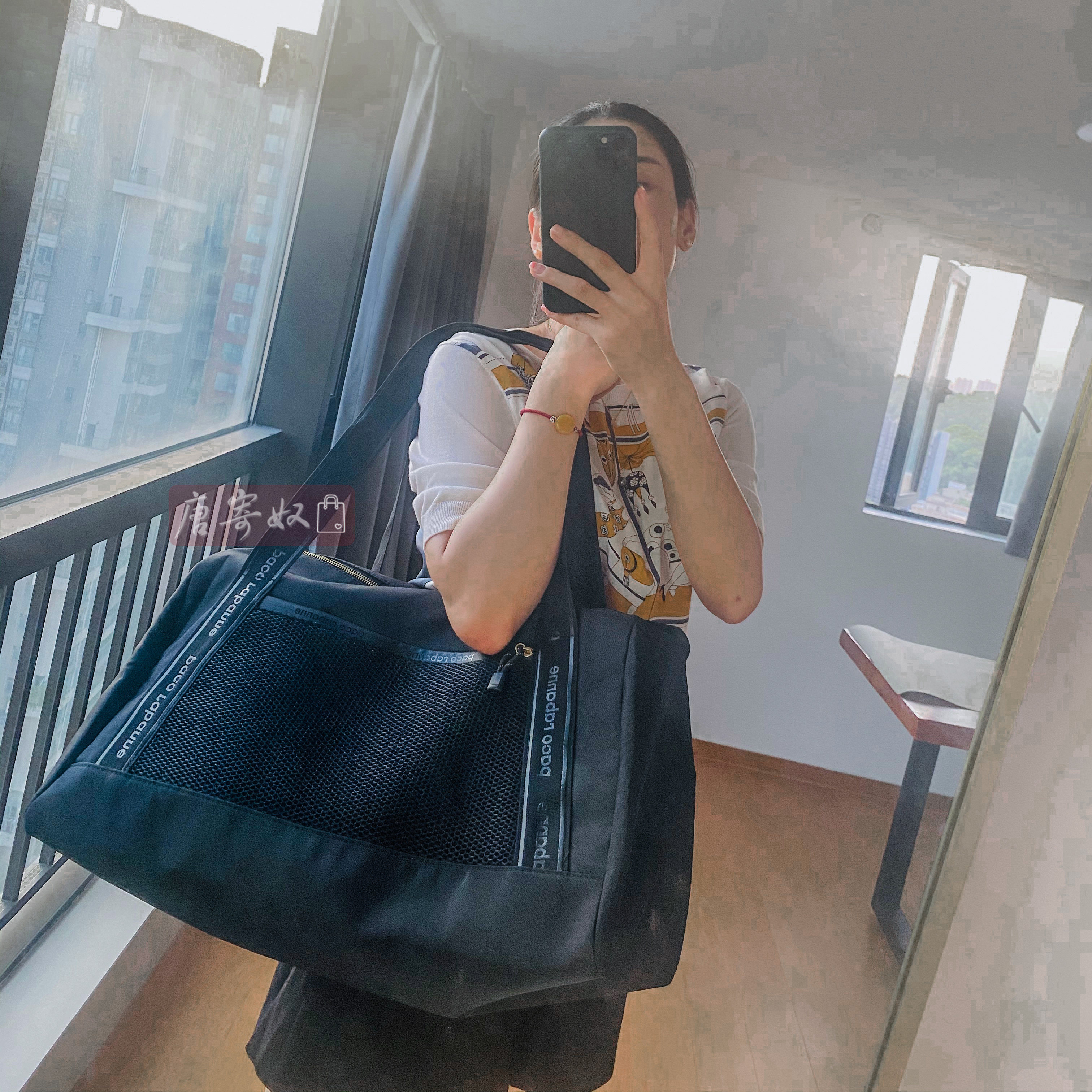 Travel bag Large-capacity Female Light extra-large hanging suitcase Handheld short trip Luggage Bag New