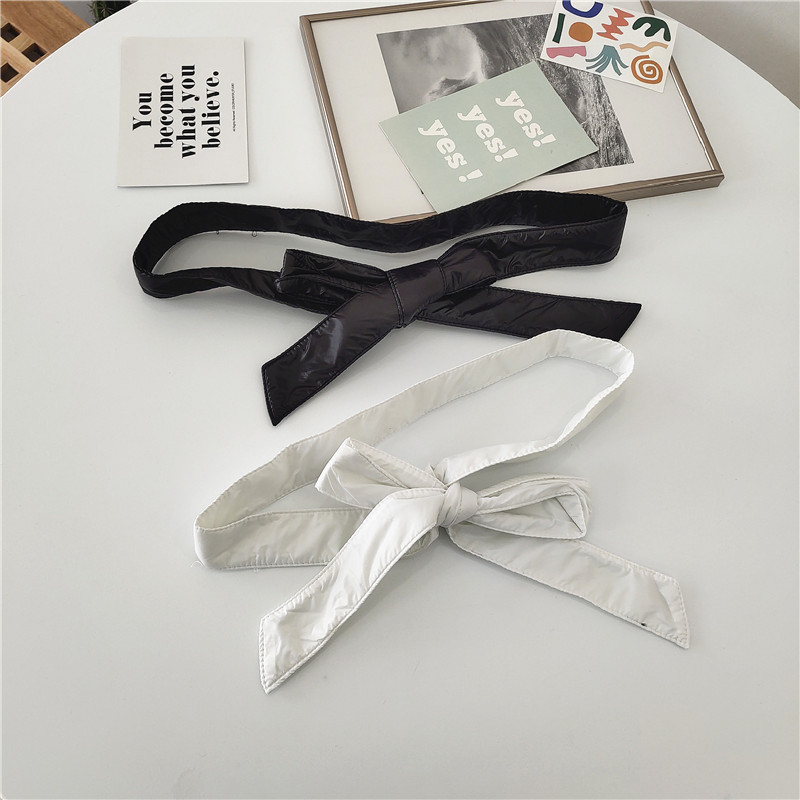Winter Outerwear Belt for Women, Decorative down Belt, Waist Cincher to Match Skirts, Wide Belt, Versatile and Simple Waist Cincher
