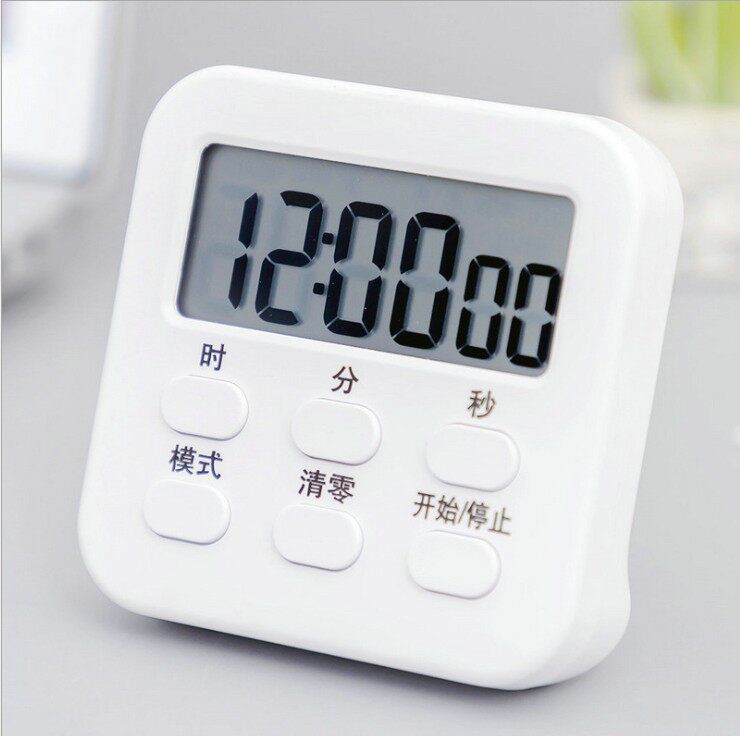 24 hour timer with time timer with clip to clip on the drawing board Multifunction Kitchen Electronic Countdown Reminder small clock alarm clock stopwatch Timer watches
