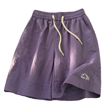 American-Style Trendy Quick-Dry Thin Shorts for Women, New Summer Student Korean Version, Loose and Versatile Casual Sports Shorts