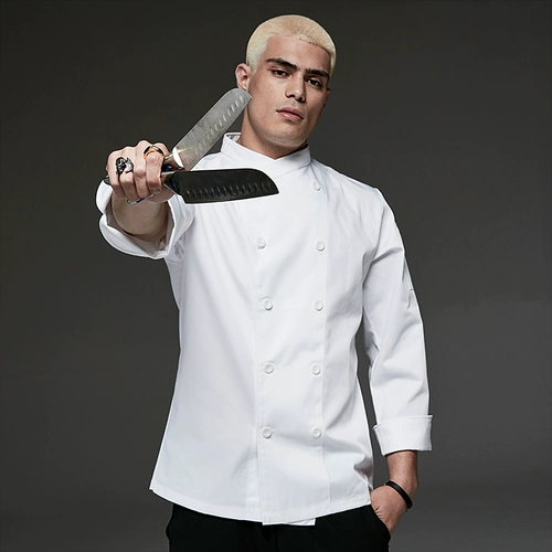 Шеф-повар Duomilai Work Одежда мужская весенняя и летняя одежда с длинными рукавами
